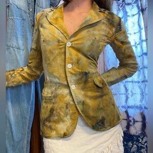 Stylish Women's Tie-Dye Jacket
